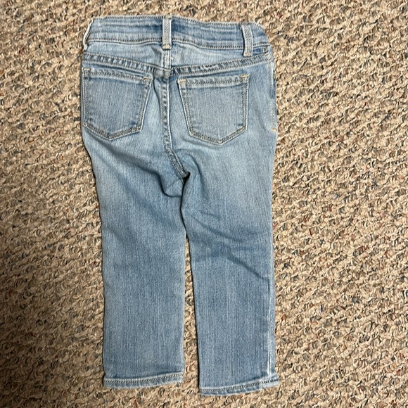 GAPKIDS BABY GAP KIDS & DISNEY BAMBI EMBROIDERED JEGGINGS JEANS size 2T - Picture 4 of 4